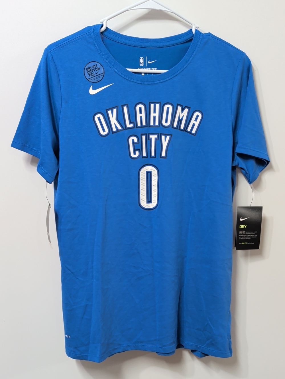 Nike NBA Oklahoma City Thunder T-Shirt Size Large